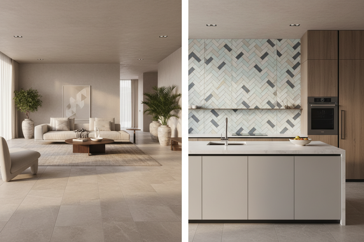 Porcelain vs Ceramic Tiles: What's the Difference?
